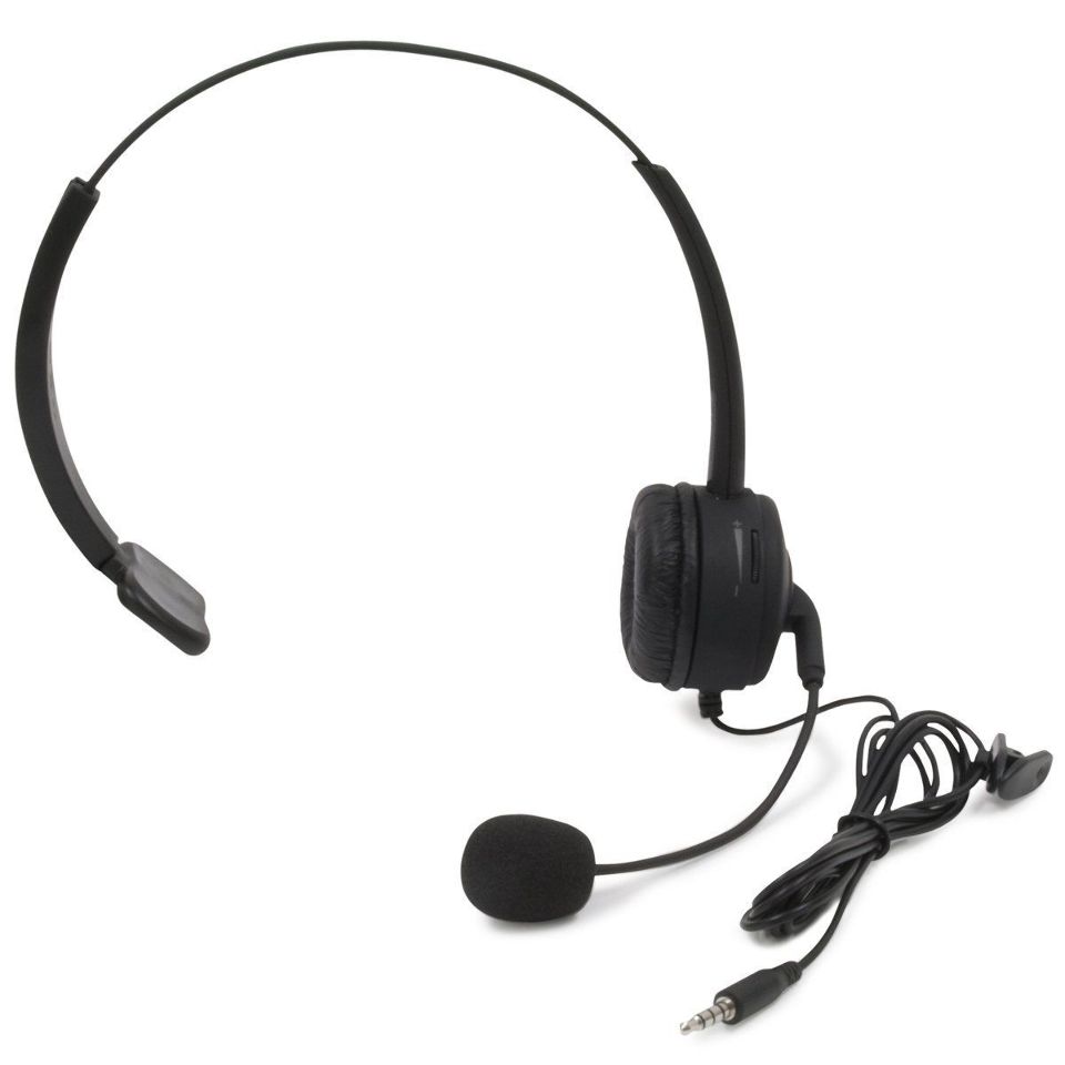 Roadking RK100 Boom Headset Hands Free Wired Trucker OTR Cell Phone 2